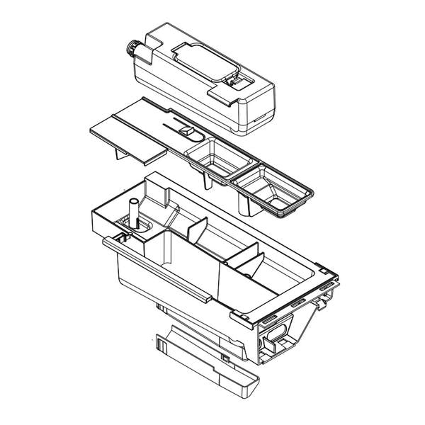 WHIRLPOOL WPW10250742 WASHER DISPENSER DRAWER ASSEMBLY (GENUINE OEM PART) - Parts Solution Group