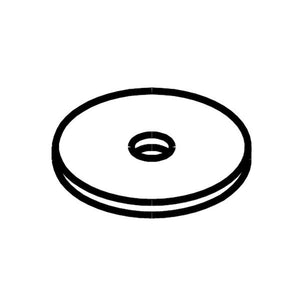 WHIRLPOOL WPW10254073 WASHER (GENUINE OEM PART)