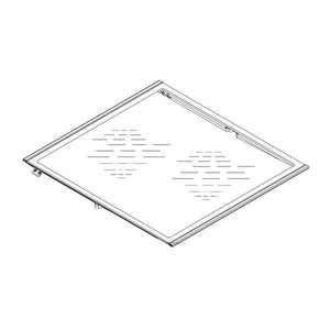 WHIRLPOOL WPW10269156 REFRIGERATOR GLASS SHELF (GENUINE OEM PART)