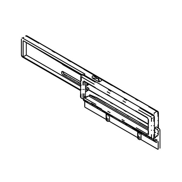 WHIRLPOOL WPW10282880 REFRIGERATOR CRISPER DRAWER FRONT AND HUMIDITY CONTROL (GENUINE OEM PART) - Parts Solution Group