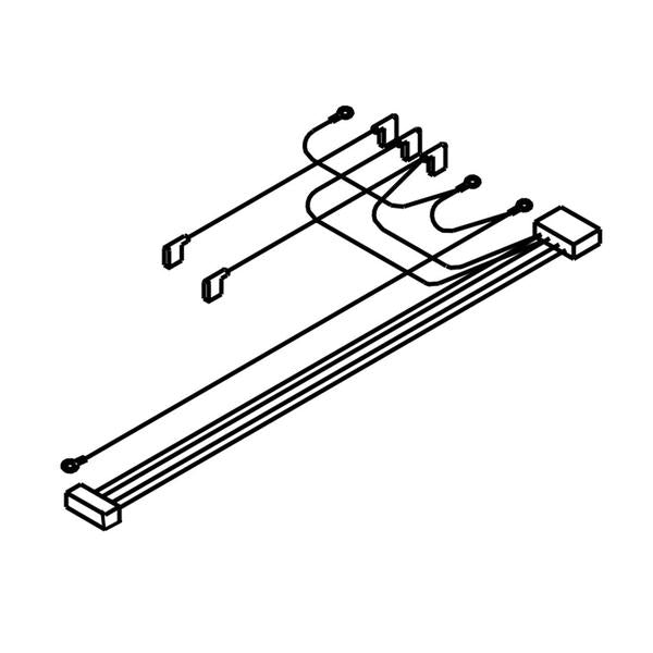 WHIRLPOOL WPW10290745 REFRIGERATOR EVAPORATOR WIRE HARNESS (GENUINE OEM PART) - Parts Solution Group