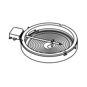 WHIRLPOOL WPW10298145 COOKTOP RADIANT ELEMENT 4 500-WATT (GENUINE OEM PART)