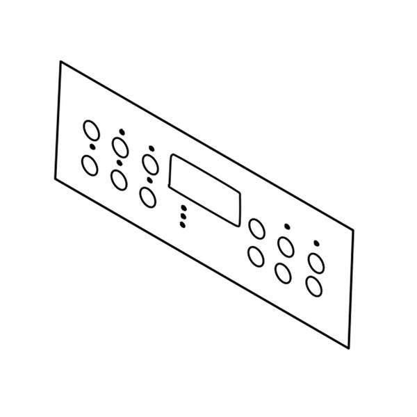 WHIRLPOOL WPW10349893 OVERLAY (GENUINE OEM PART) - Parts Solution Group