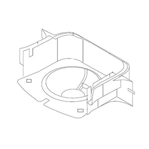 WHIRLPOOL WPW10363507 REFRIGERATOR SHROUD (GENUINE OEM PART)