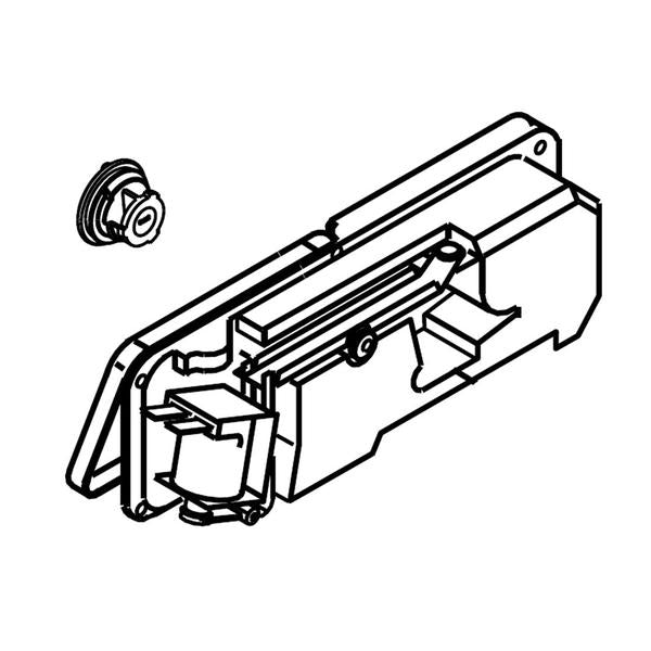 WHIRLPOOL WPW10428217 DISHWASHER DETERGENT DISPENSER ASSEMBLY (GENUINE OEM PART) - Parts Solution Group