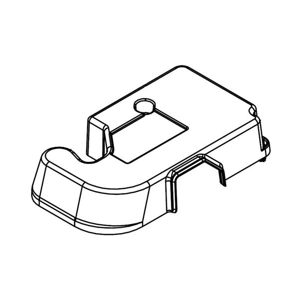 WHIRLPOOL WPW10471618 REFRIGERATOR DOOR HINGE COVER (GENUINE OEM PART) - Parts Solution Group