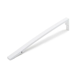 WHIRLPOOL WPW10498429 REFRIGERATOR DOOR HANDLE (WHITE) (GENUINE OEM PART)