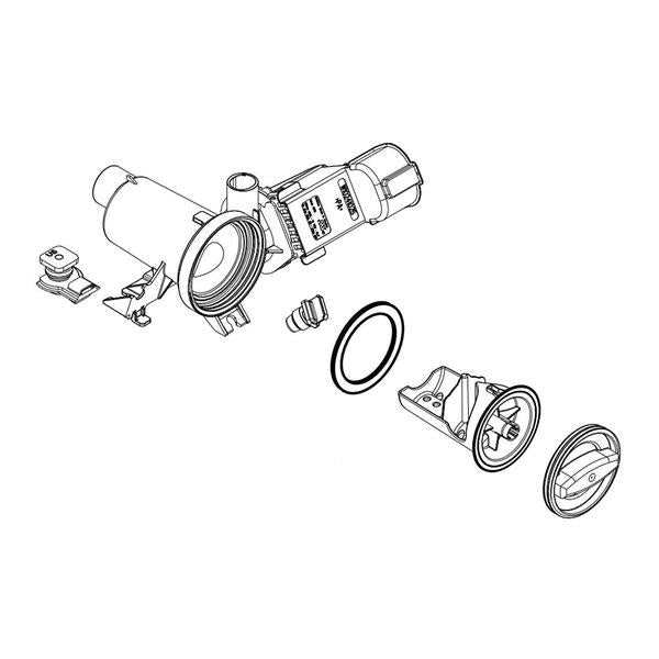 WHIRLPOOL WPW10515399 WASHER DRAIN PUMP (GENUINE OEM PART) - Parts Solution Group