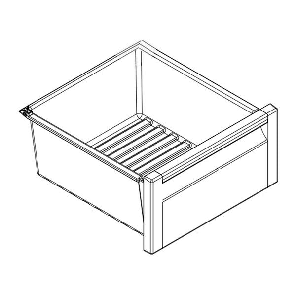 WHIRLPOOL WPW10531082 REFRIGERATOR DELI DRAWER (GENUINE OEM PART) - Parts Solution Group