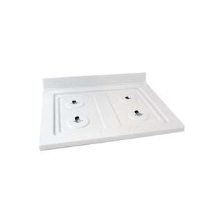 WHIRLPOOL WPW10535709 RANGE MAIN TOP (WHITE) (GENUINE OEM PART)