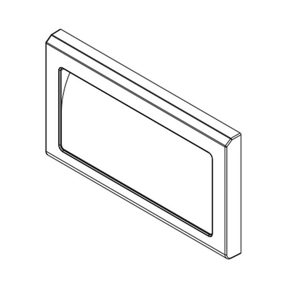 WHIRLPOOL WPW10564297 REFRIGERATOR CRISPER DRAWER FRONT (GENUINE OEM PART) - Parts Solution Group