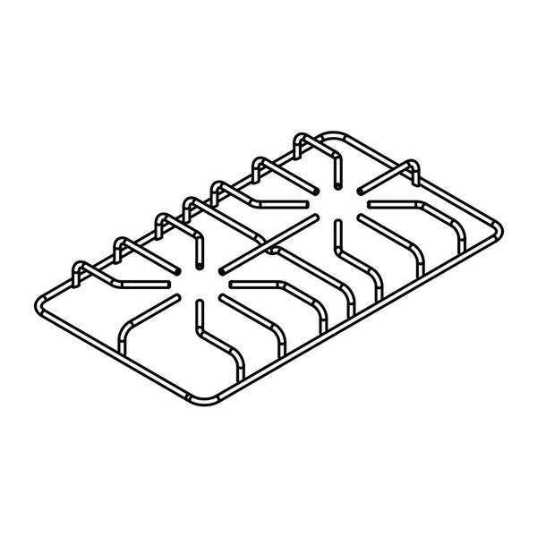 WHIRLPOOL WPW10578251 RANGE SURFACE BURNER GRATE (GENUINE OEM PART) - Parts Solution Group