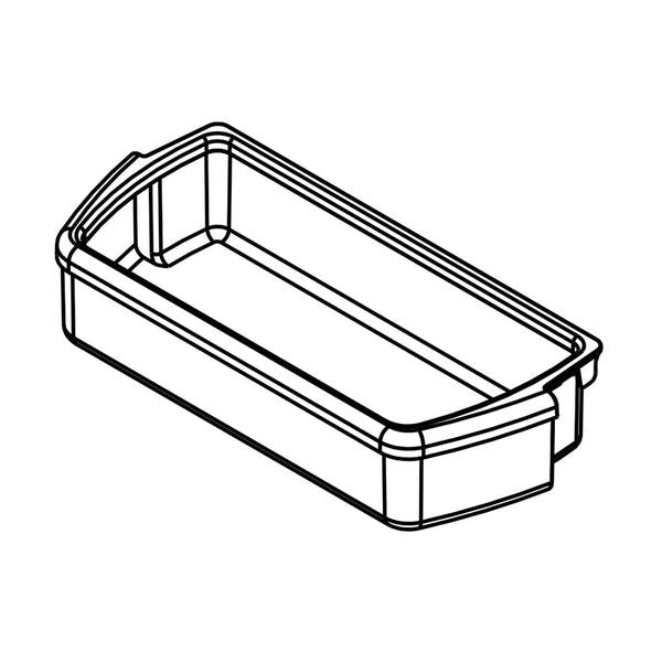 WHIRLPOOL WPW10672340 REFRIGERATOR DOOR BIN (GENUINE OEM PART) - Parts Solution Group