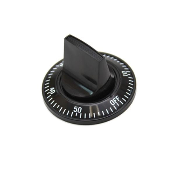 WHIRLPOOL WPY703663 RANGE CLOCK TIMER KNOB (BLACK) (GENUINE OEM PART) - Parts Solution Group