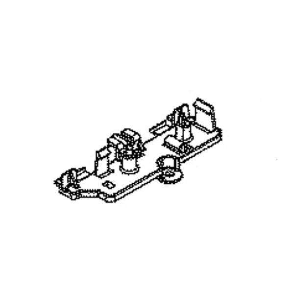 GE APPLIANCE WR02X28661 REFRIGERATOR LIGHT BOARD BRACKET (genuine oem part) - Parts Solution Group