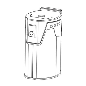 GE APPLIANCE WR02X30247 REFRIGERATOR SINGLE SERVE COFFEE MAKER ASSEMBLY (genuine oem part)
