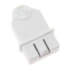 GE APPLIANCE WR02X36806 WHITE FREEZER UPPER BASKET ROLLER (GENUINE OEM PART)
