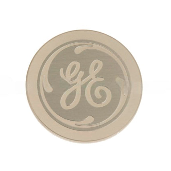 GE APPLIANCE WR04X31880 CHROME GE BADGE (GENUINE OEM PART)