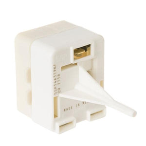 GE APPLIANCE WR08X25466 REFRIGERATOR OVERLOAD AND PTC START RELAY (genuine oem part)