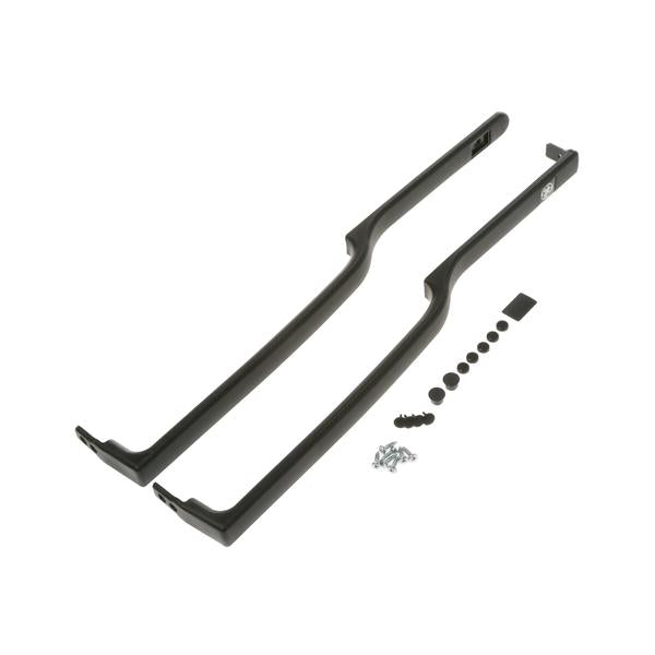 GE APPLIANCE WR12X10761 REFRIGERATOR FREEZER DOOR HANDLE 2-PACK (BLACK) (GENUINE OEM PART) - Parts Solution Group