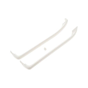 GE APPLIANCE WR12X22184 REFRIGERATOR SMOOTH HANDLE KIT - WHITE (genuine oem part)