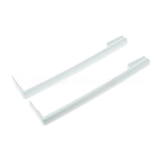 GE APPLIANCE WR12X22763 HANDLE ASSEMBLY WHITE (GENUINE OEM PART)