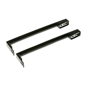 GE APPLIANCE WR12X32350 REFRIGERATOR DOOR HANDLE SET (BLACK) (genuine oem part)