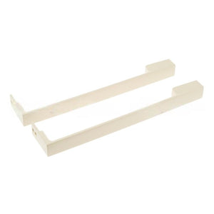 GE APPLIANCE WR12X32351 REFRIGERATOR DOOR HANDLE SET (BISQUE) (genuine oem part)