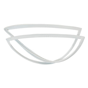 GE APPLIANCE WR14X40077 FREEZER DRAWER GASKET WHITE (GENUINE OEM PART)