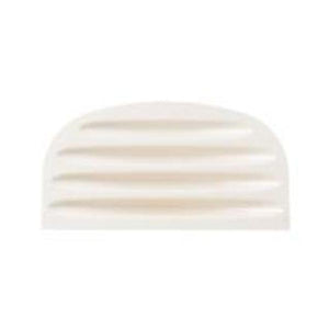 GE APPLIANCE WR17X10751 REFRIGERATOR RECESSED GRILLE (BISQUE) (GENUINE OEM PART)