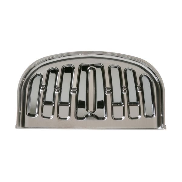 GE APPLIANCE WR17X12133 REFRIGERATOR RECESSED STAINLESS STEEL GRILLE (genuine oem part) - Parts Solution Group