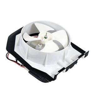 GE APPLIANCE WR17X24348 REFRIGERATOR CONDENSER FAN SHROUD ASSEMBLY (genuine oem part)