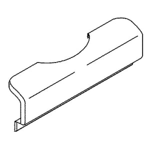 GE APPLIANCE WR17X28662 REFRIGERATOR LIGHT SHIELD EXTRUDED (genuine oem part)