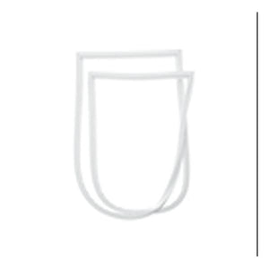 GE APPLIANCE WR24X438 REFRIGERATOR FREEZER DOOR GASKET (WHITE) (genuine oem part)