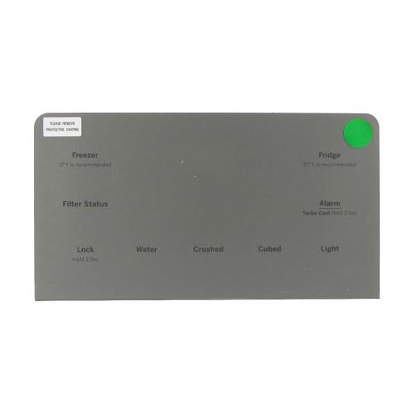 GE APPLIANCE WR55X35785 CONTROL DISPLAY ASM STAINLESS STEEL (GENUINE OEM PART) - Parts Solution Group