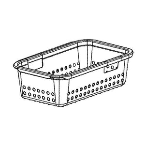 GE APPLIANCE WR71X28048 FREEZER BASKET LOWER (genuine oem part)