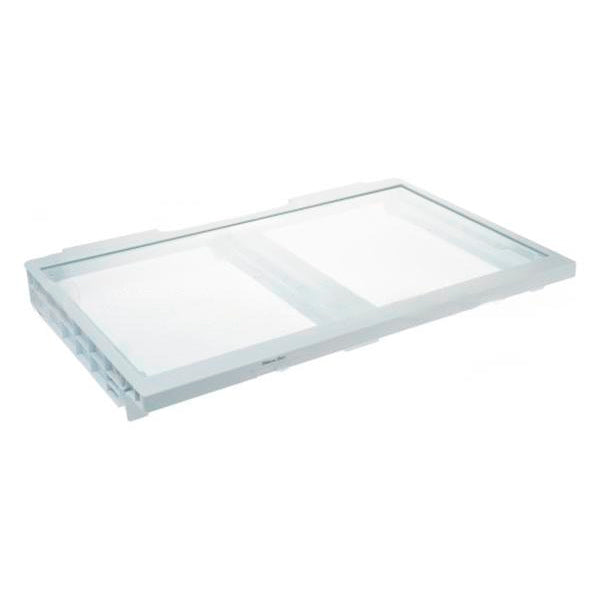 GE APPLIANCE WR71X42029 DRAWER COVER WITH GLASS VEGETABLE (GENUINE OEM PART)