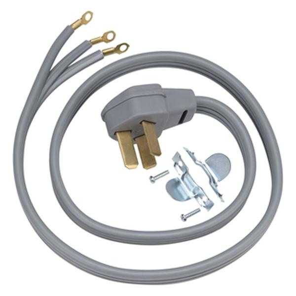 GE APPLIANCE WX09X10010 RANGE 3-PRONG POWER CORD 4-FEET (genuine oem part) - Parts Solution Group