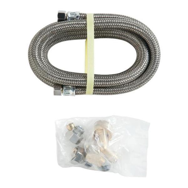 GE APPLIANCE WX28X327 DISHWASHER UNIVERSAL 12 FT BRAIDED CONNECTION KIT (GENUINE OEM PART) - Parts Solution Group