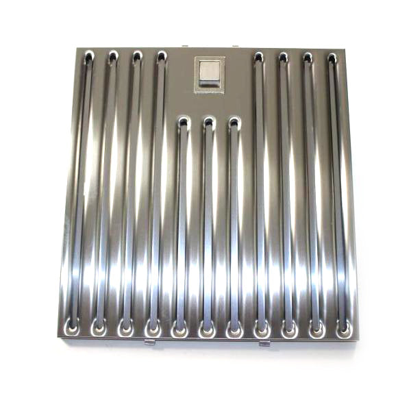 BERTAZZONI Z200122 EUROPEAN BAFFLE FILTER (1PZ) (GENUINE OEM PART) - Parts Solution Group