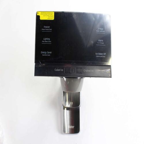 SAMSUNG DA97-14704V ASSY COVER DISPENSER; RH9000K BLACK CAVIA (GENUINE OEM PART)