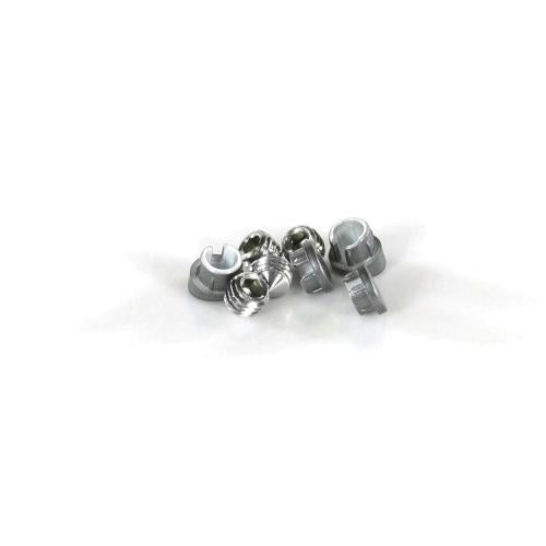 MIDEA 121310000025SK DOOR HANDLE KIT (4 SCREWS/4 PLUGS-SILVER) (GENUINE OEM PART) - Parts Solution Group