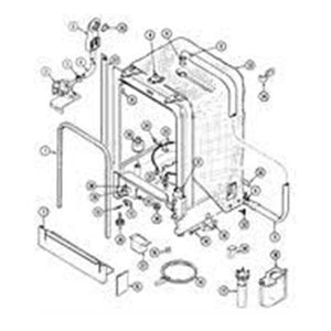 WHIRLPOOL W10301571 DISHWASHER PANEL (GENUINE OEM PART)