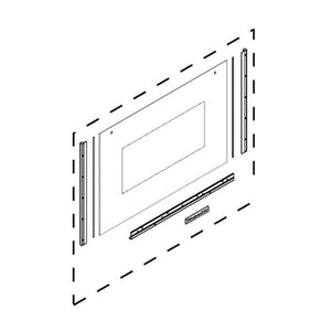 WHIRLPOOL W10789062 RANGE LOWER OVEN DOOR OUTER PANEL (GENUINE OEM PART)