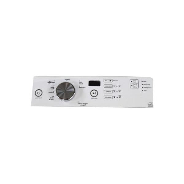 WHIRLPOOL W10859004 WASHER CONTROL PANEL ASSEMBLY (WHITE) (GENUINE OEM PART)