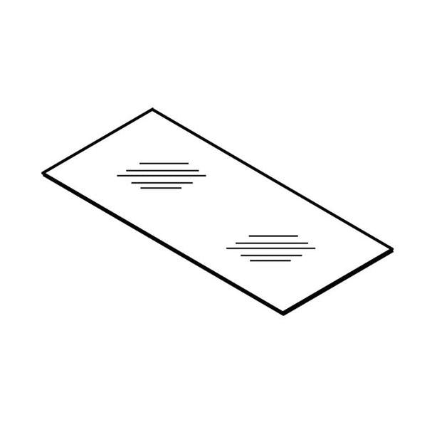 WHIRLPOOL W11092501 GLASS SHELF (GENUINE OEM PART)