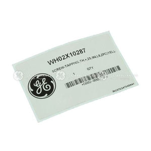 GE APPLIANCE WH02X10287 DRYER SCREW COVER-BACK (M4*L8) (GENUINE OEM PART)