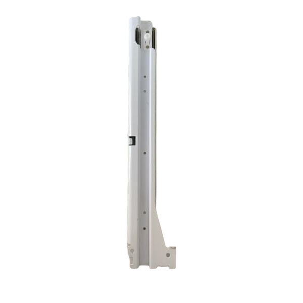 GE APPLIANCE WR72X39425 WHITE FREEZER LOWER BASKET SLIDE AND BRACKET LEFT (GENUINE OEM PART)